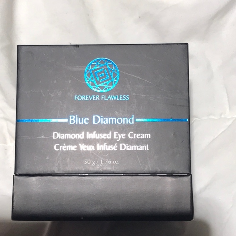 Diamond infused eye cream